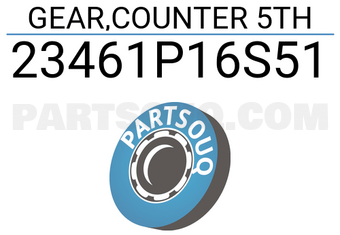 Honda 23461P16S51 GEAR,COUNTER 5TH
