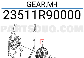 Honda 23511R90000 GEAR,M-I
