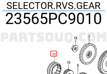 Honda 23565PC9010 SELECTOR.RVS.GEAR