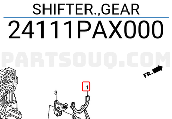 Honda 24111PAX000 SHIFTER.,GEAR