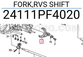 Honda 24111PF4020 FORK,RVS SHIFT