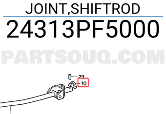 Honda 24313PF5000 JOINT,SHIFTROD