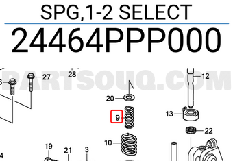 Honda 24464PPP000 SPG,1-2 SELECT