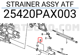 Honda 25420PAX003 STRAINER ASSY ATF