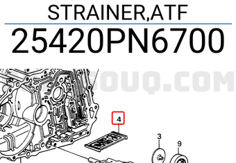 Honda 25420PN6700 STRAINER,ATF