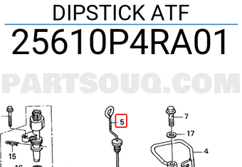 Honda 25610P4RA01 DIPSTICK ATF