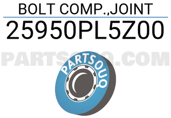Honda 25950PL5Z00 BOLT COMP.,JOINT