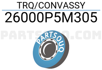 Honda 26000P5M305 TRQ/CONVASSY