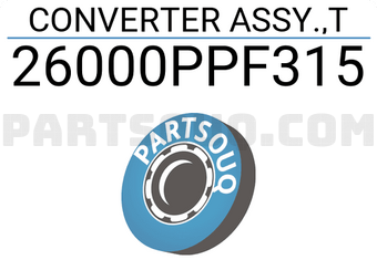Honda 26000PPF315 CONVERTER ASSY.,T