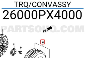 Honda 26000PX4000 TRQ/CONVASSY