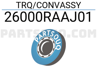 Honda 26000RAAJ01 TRQ/CONVASSY