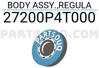 Honda 27200P4T000 BODY ASSY.,REGULA