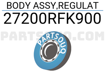Honda 27200RFK900 BODY ASSY,REGULAT