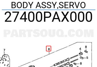 Honda 27400PAX000 BODY ASSY,SERVO