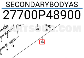 Honda 27700P48900 SECONDARYBODYAS