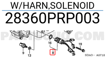 Honda 28360PRP003 W/HARN,SOLENOID