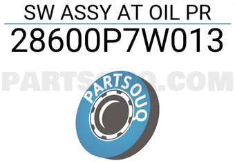 Honda 28600P7W013 SW ASSY AT OIL PR