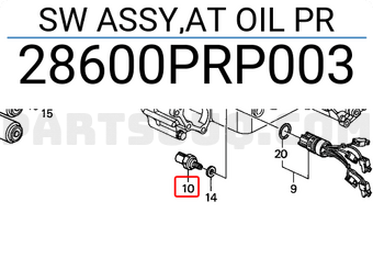 Honda 28600PRP003 SW ASSY,AT OIL PR