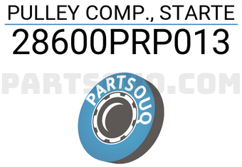Honda 28600PRP013 PULLEY COMP., STARTE