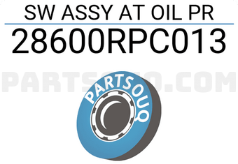 Honda 28600RPC013 SW ASSY AT OIL PR