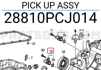 Honda 28810PCJ014 PICK UP ASSY