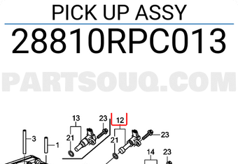 Honda 28810RPC013 PICK UP ASSY