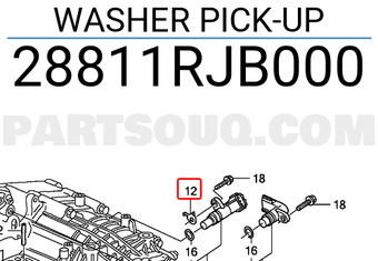 Honda 28811RJB000 WASHER PICK-UP