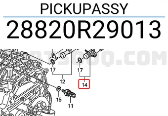 Honda 28820R29013 PICKUPASSY