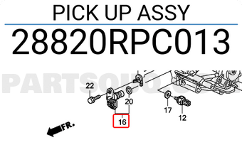 Honda 28820RPC013 PICK UP ASSY