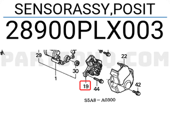 Honda 28900PLX003 SENSORASSY,POSIT