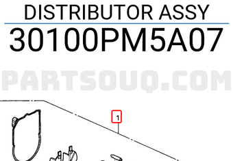 Honda 30100PM5A07 DISTRIBUTOR ASSY