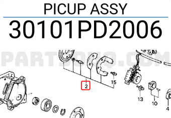 Honda 30101PD2006 PICUP ASSY
