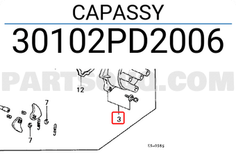 Honda 30102PD2006 CAPASSY