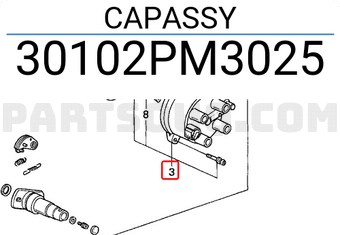 Honda 30102PM3025 CAPASSY