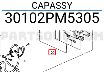 Honda 30102PM5305 CAPASSY