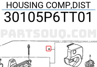 Honda 30105P6TT01 HOUSING COMP,DIST