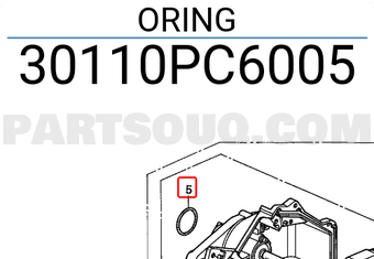 Honda 30110PC6005 ORING