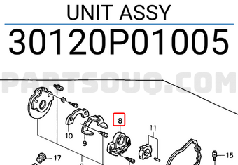 Honda 30120P01005 UNIT ASSY
