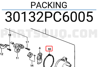 Honda 30132PC6005 PACKING