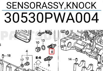 Honda 30530PWA004 SENSORASSY,KNOCK