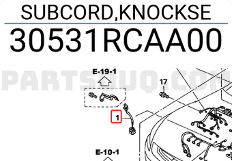 Honda 30531RCAA00 SUBCORD,KNOCKSE