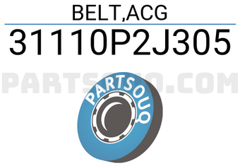 Honda 31110P2J305 BELT,ACG