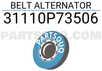 Honda 31110P73506 BELT ALTERNATOR