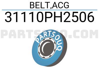 Honda 31110PH2506 BELT,ACG