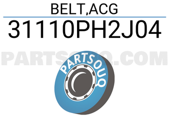 Honda 31110PH2J04 BELT,ACG