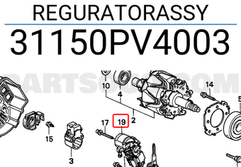 Honda 31150PV4003 REGURATORASSY
