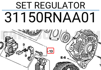 Honda 31150RNAA01 SET REGULATOR