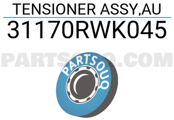Honda 31170RWK045 TENSIONER ASSY,AU