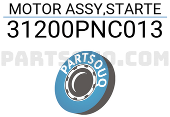 Honda 31200PNC013 MOTOR ASSY,STARTE