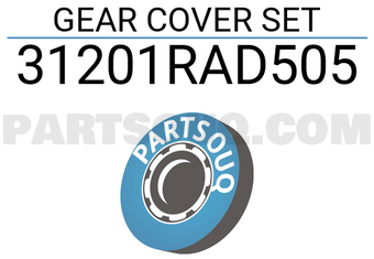 Honda 31201RAD505 GEAR COVER SET